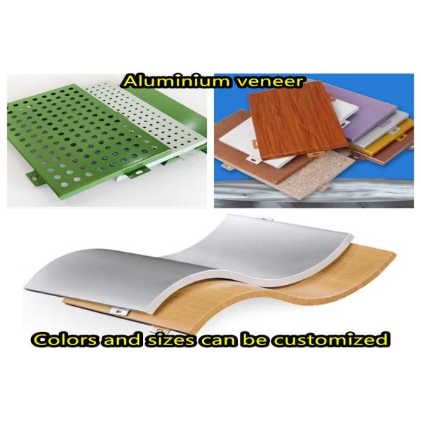 Metal aluminum facade aluminum panels for building facade customized metal sheet 3mm