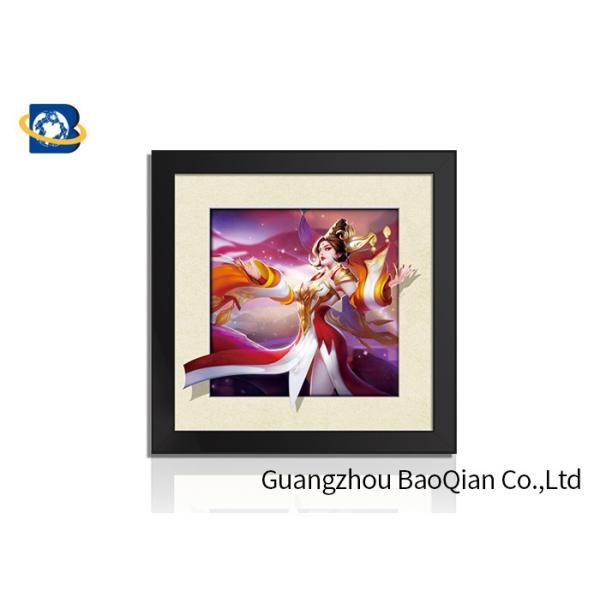 Indoor Wall Art 5D Pictures Glossy / Matt / Offset Surface Effect No Harm Material