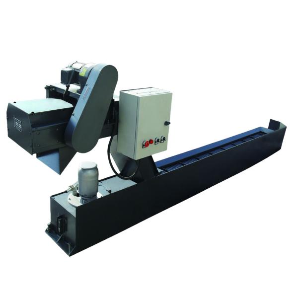 Industrial Chip Conveyor For CNC Machine , Continuous Flow Chip Screw Conveyor