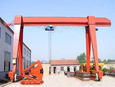 Industrial 2 Ton Single Girder Gantry Lifting Equipment Q345 Steel
