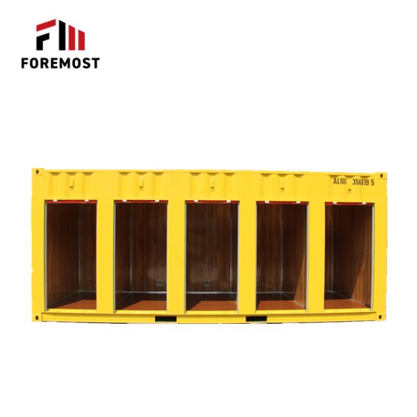 20ft Storage Shipping Container / Roller Shutter Door Movable Self Storage Container Prefab Houses Container House