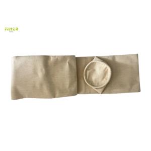 Buy cheap 550gsm Industrial Nomex Aramid Filter Bag Dust Collector Cement Filter Bag product