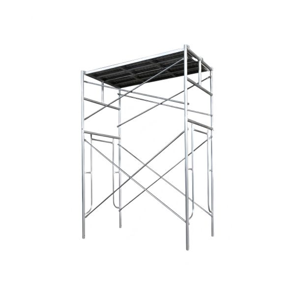 Powder Coated Steel Frame Scaffolding with Easy Assembly and Wind Load Compliance