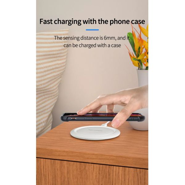 Fast Charging 10W Portable For Wireless Charger Battery Charger iPhone Android Mobile Phone Charging Pad OTP OVP