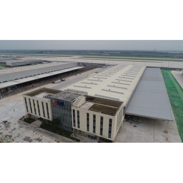 Quick Installed Prefabricated Steel Frame Structure Building Industrial Workshop Warehouse Factory Plant Shed