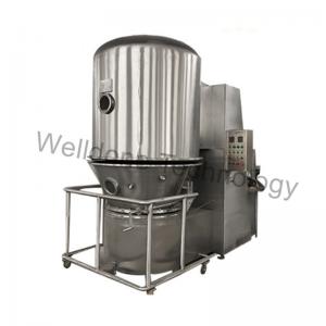 China Powder / Granule Vertical Fluid Bed Dryer Round Fluid Bed High Speed Drying on sale