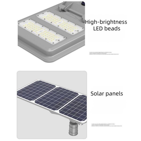 LED Solar Street Light With -20℃ Cold-Resistant for Bus Station Squares