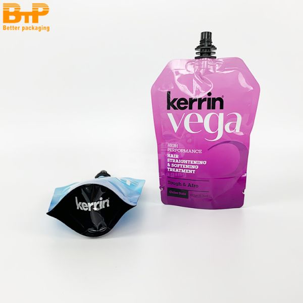 Drinking Spout Pouch Bag with Logo Customized for Liquid Beverage Pouch Shampoo Refill Sub-packaging