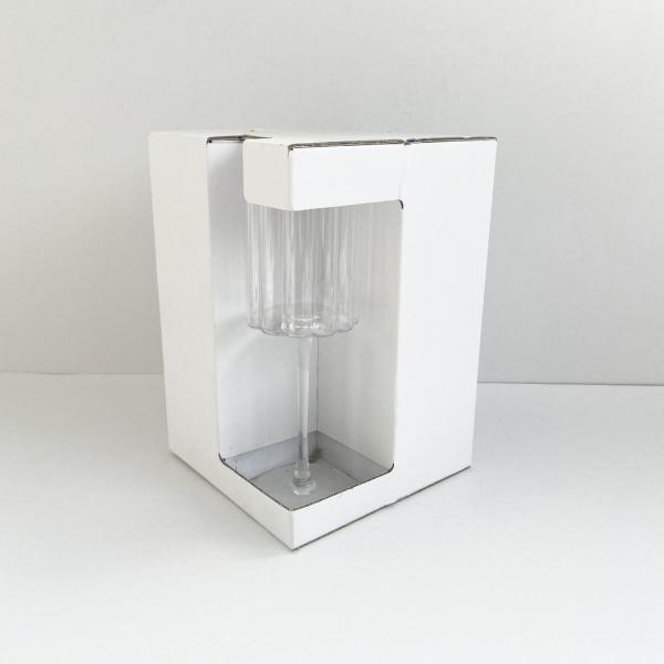 Customized Kraft Paper Packaging Box Corrugated Cardboard Display Boxes For Glass