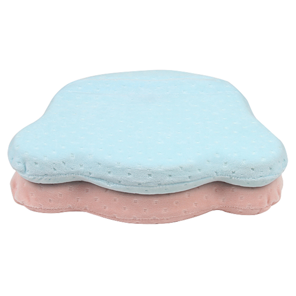 Orthopedic Cute Baby Memory Foam Pillow , Health Infant Pillow To Prevent Flat Head With Hole