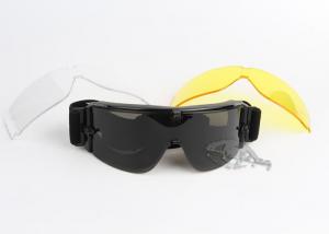 China PPE Prescription Safety Glasses Airsoft X800 Black Color UV400 Protection on sale