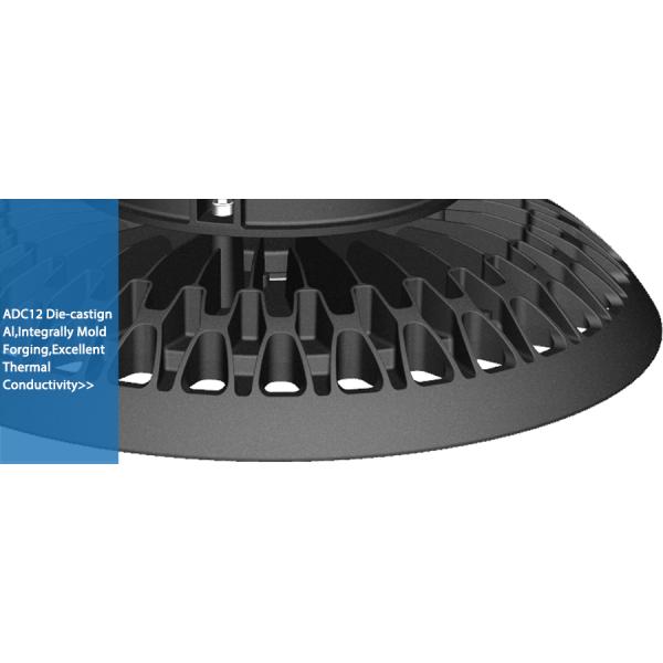 Die Cast 5000K 140LPW UFO LED High Bay Light For Warehouse Supermarket