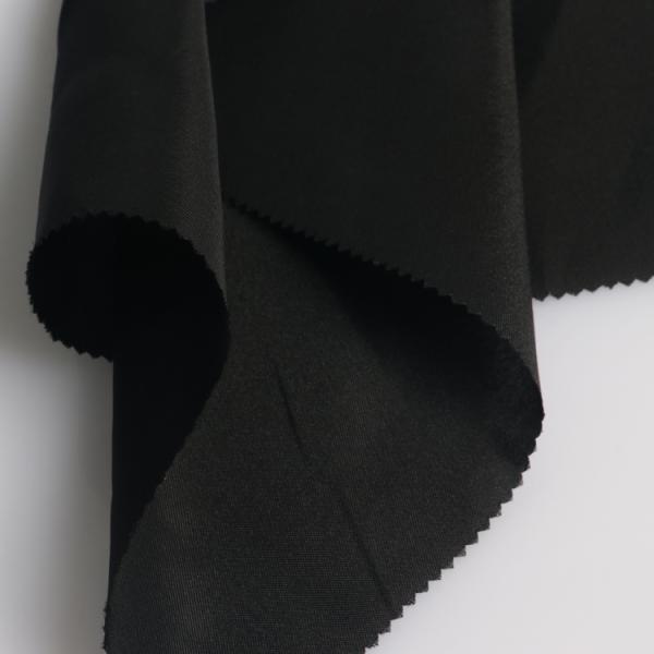 Wrinkle proof and moisture absorption uniform RECYCLED POLY PONGEE FABRIC