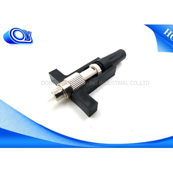 White / Black FC Fiber Optic Fast Connector Reliable And Stable For Test Equipment