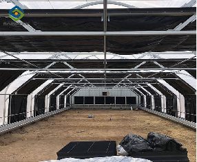 Single Span Black Out Greenhouse Light Deprivation Single Arch Tunnel Greenhouse
