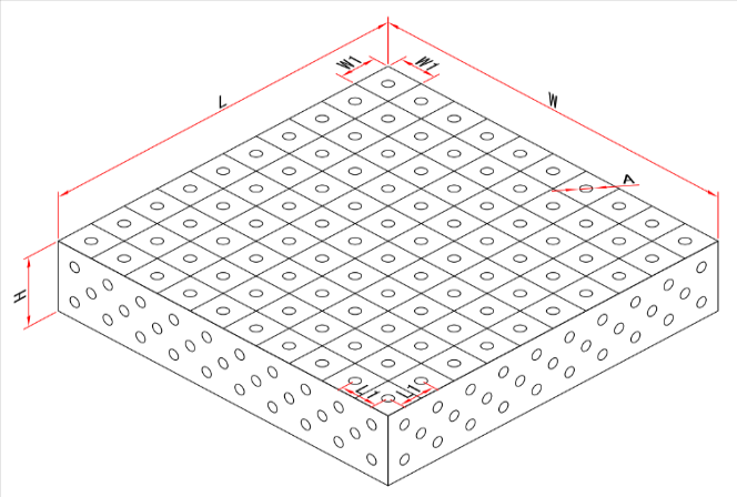 D28 Flexible Welding Table Eliminates Repeated Calibration and deformation