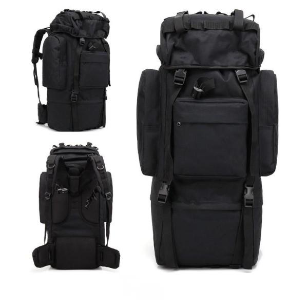 Camouflage tactical Tactical Backpack Multifunctional 65L With Double Shoulder Straps
