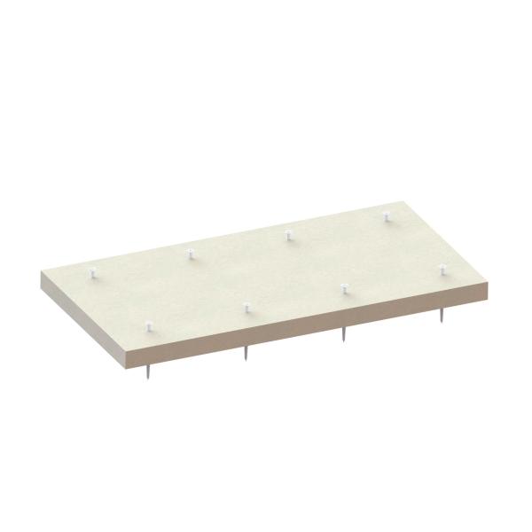 A2-70 Aluminium Solar Mounting Structure 88m/S Ground System