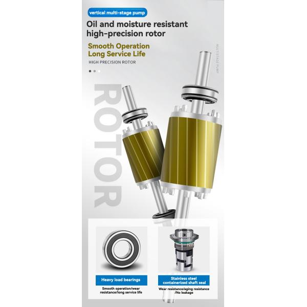 CDLF Stainless Steel Centrifugal Vertical Pumps Variable Frequency