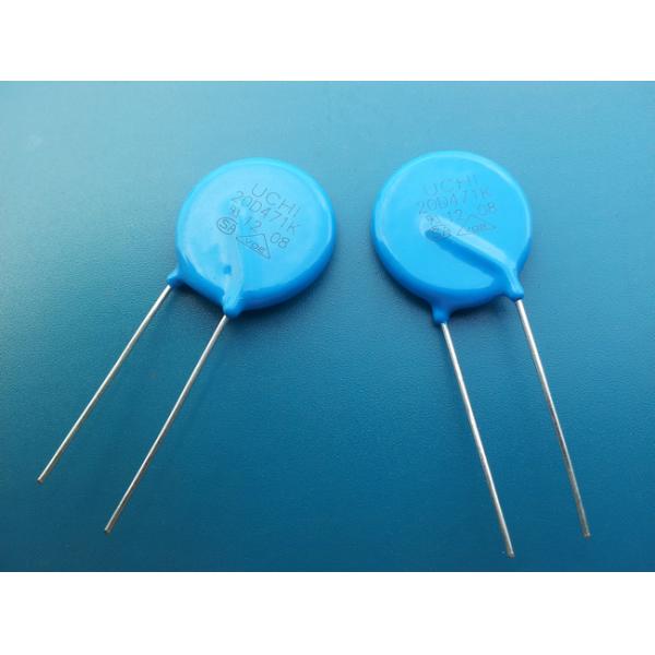 20D 385VDC Disk Metal Oxide Varistor 20D471K Blue For Powr Supply