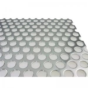 China 304L 316L Round Hole Perforated SS Sheet Stainless Steel Slotted Hole Perforated Plate on sale