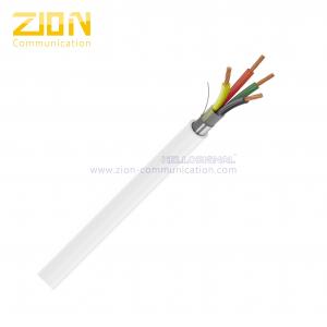China Security Burglar Alarm 4 Cores Stranded Conductor Shielded Control Speaker Cable on sale