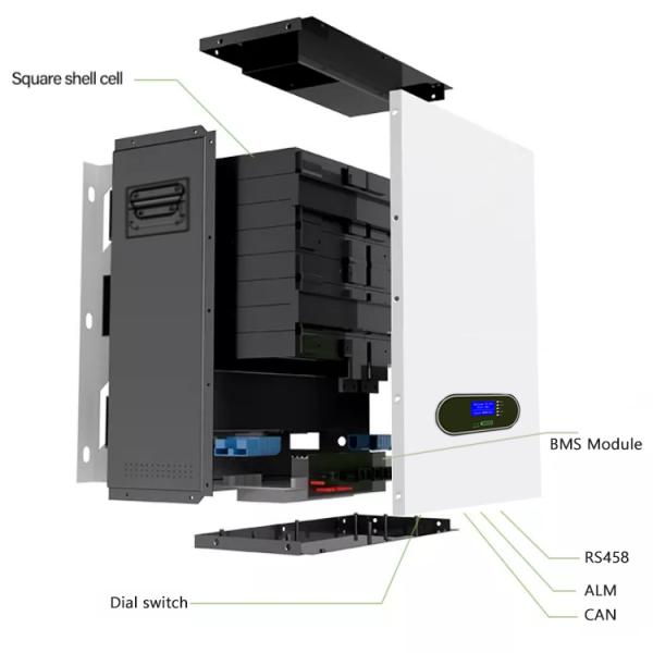 48v 5kw Solar Wall Mounted Lithium Battery Lifepo4 For Energy Storage System