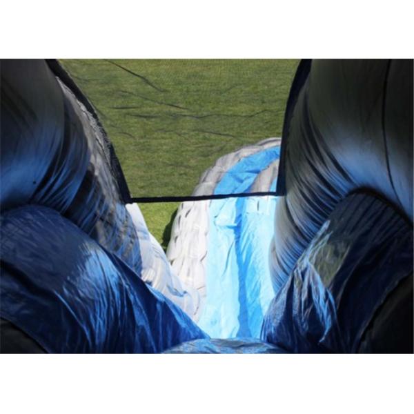 Amusement Water Slide Bounce House , Inflatable Slip N Slide Heavy Duty 12*7*4.5m