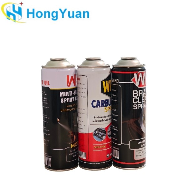 Empty Aerosol Cans for Car Wash and Interior Cleaning Sprays
