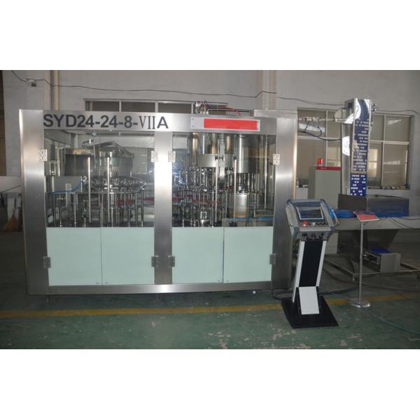 Electric Driven 24-24-8 Mineral Water Filler Machine Ideal for Packaging Type Bottles