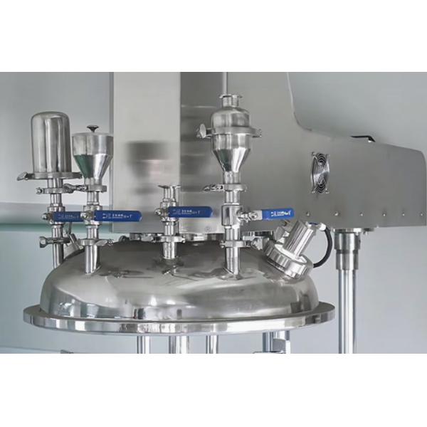 Cream Ointment Vacuum Emulsifying Machine 200L with Lifting System