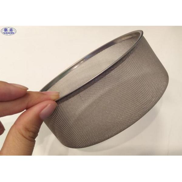 Stainless Steel Wire Mesh Fruit Basket , Single Ring Storage Wire Fruit Bowl