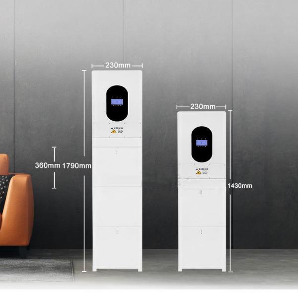 Practical 5KW Lithium Ion Battery Storage , Multipurpose Lithium Power Storage
