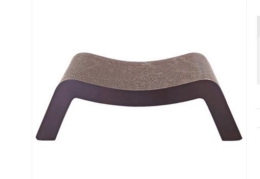 Recycled Corner Cat Scratcher Corrugated , Couch Cardboard Scratch Pad SGS