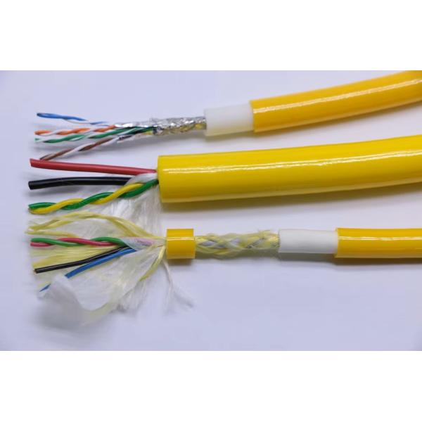Waterproof TPU Foam Jacket Floating Cable for Power and Signal Floating Solar Plant Dedicated Cable Marine Signal Transmission Buoyant Cable