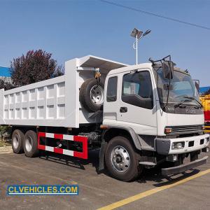Buy cheap 6x4 Type 25 Tons ISUZU Dump Truck ISUZU FVZ Truck Length 20-30 Feet product