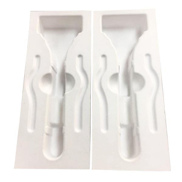 Disposable Molded Pulp Packaging For Razor Waterproof SGS Approved