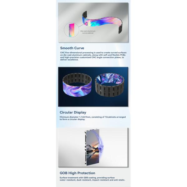 OEM HDR Creative LED Display Video Wall 32 Inch 65 Inch 24 Inch