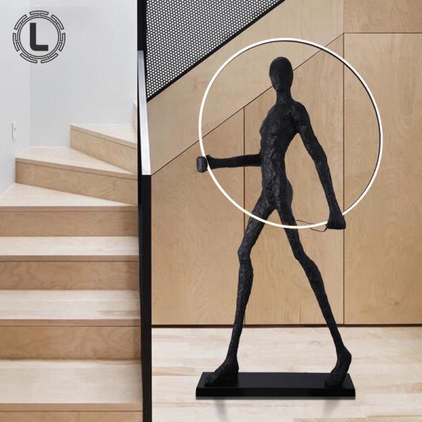 Man Floor Lamp Standing Lighting for living room or bedroom Beside retro floor lamp(WH-VFL-16)