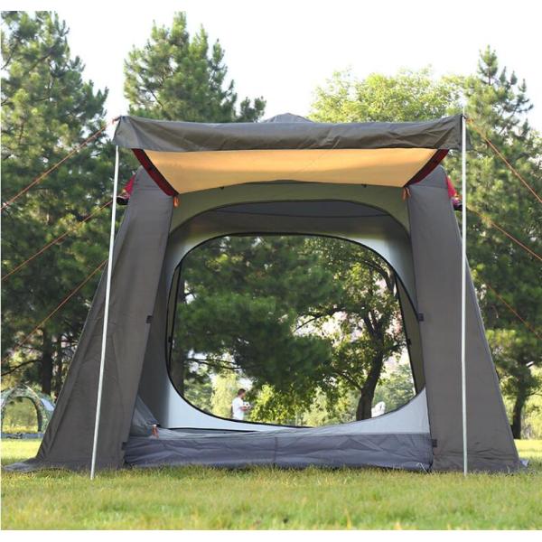Quick Set Up 4-5 Person Screen House Leisure Beach Tent with Canopy for Beach Camping Tent Family Dome Tent(HT6064)