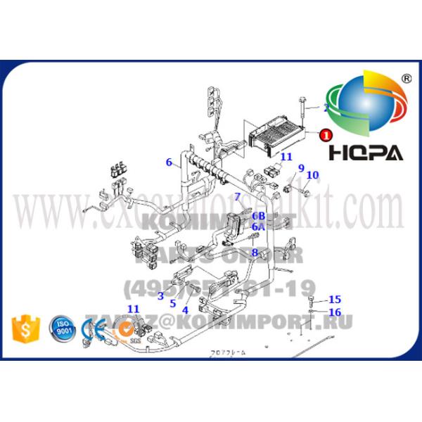 7835-26-1005 7835-26-1009 Excavator Controller Control Panel For Main Unit Control PC200-7