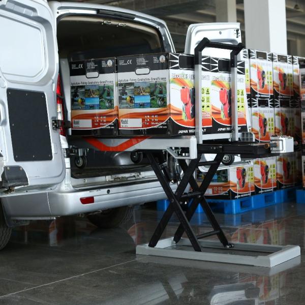 Small Flexible Cargo Mobile Hydraulic Lift Material Handling Platform Customized