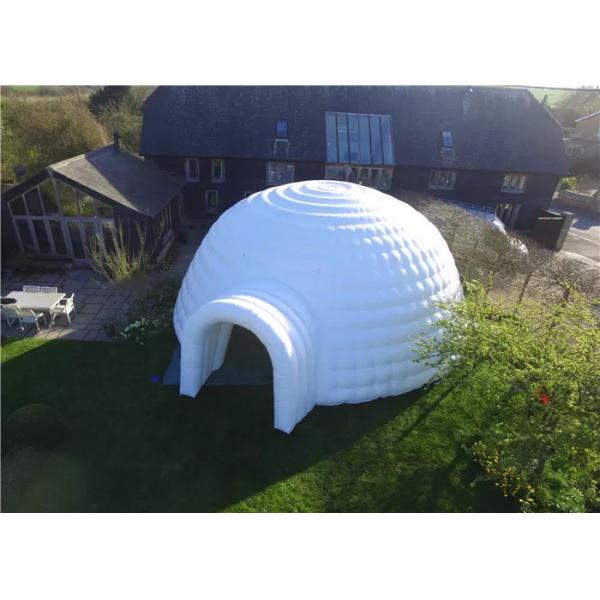 White PVC Blow Up Bubble Dome Event Tent Water Proof