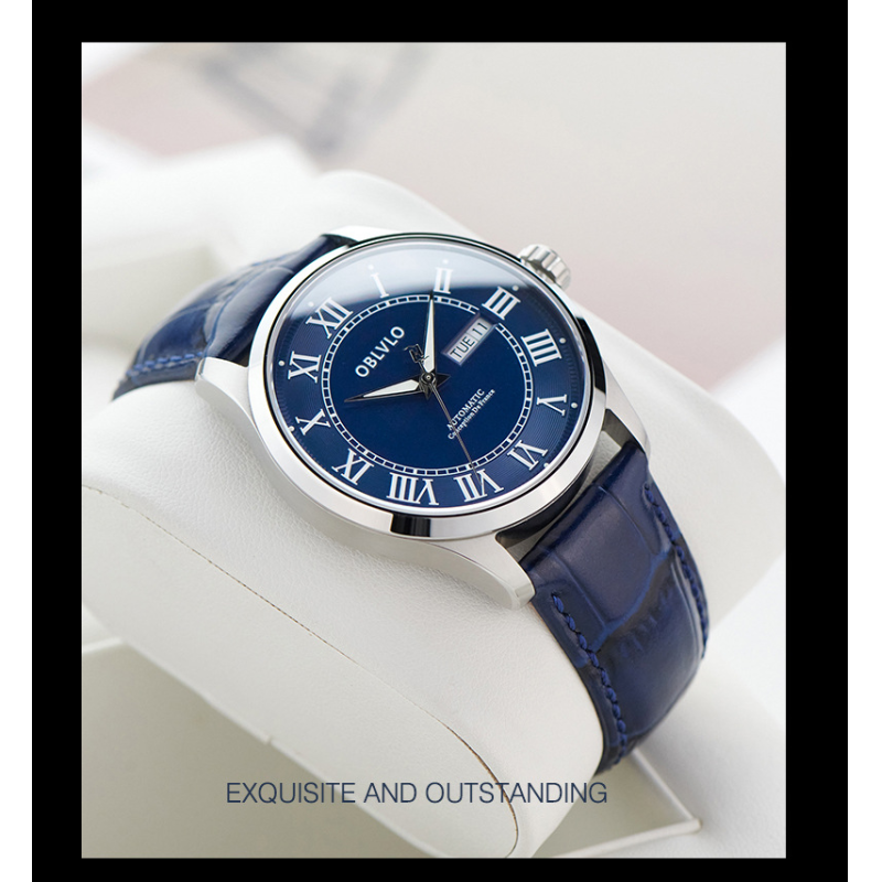 Elegant Traditional Business Wristwatch Featuring Date Display and Comfortable Leather Strap Ideal for Daily Business Wear