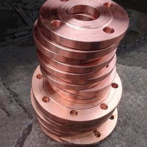 China Slip-On flange connector Copper and nickel flanges ASTM B466 UNS C70600 Size 10inch 150#-2500# Slip-On flange on sale