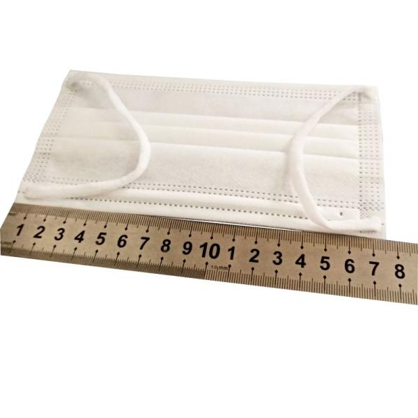 Surgical Disposable Non Woven Face Mask High Bacteria Flirtation Efficiency