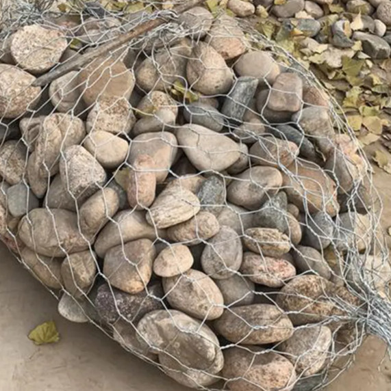 Low Carbon Steel Wire Mesh Hexagonal Gabion Mesh Woven Gabion Stone Cage
