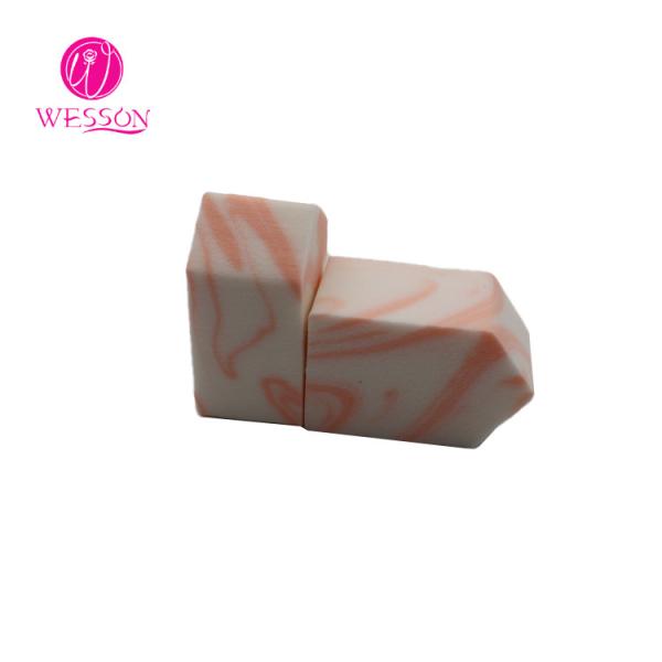 Washable Double color Small House Shape Makeup sponge Puff