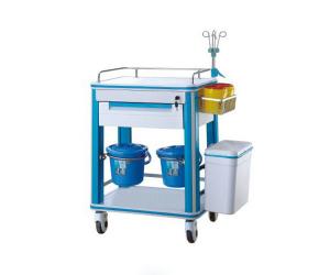 China Plastic Surgical Instrument Trolley Hospital Serving Movable For Medical on sale