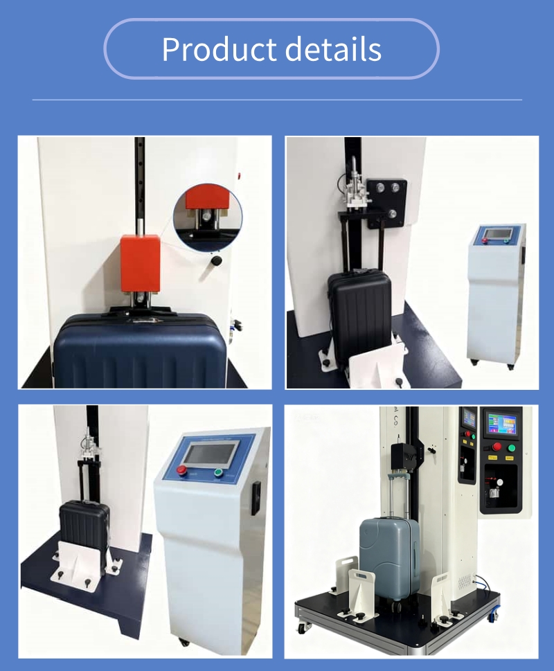 Luggage Pull Rod Handle Reciprocating Fatigue Tester Oscillating Shock for Test Equipment for Lab Use